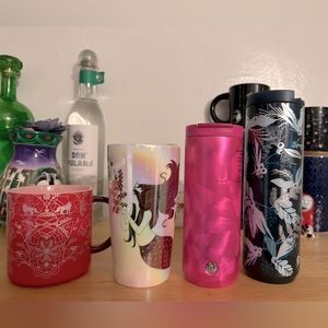 Lot of New Starbucks Cups- price is for all 4 ✨